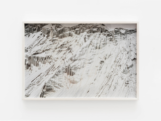 Cosimo Filippini, Appunti di erosione #6, 2018 stampa inkjet su carta cotone e dibond, incorniciata 41 x 61 x 4 cm