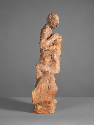 Gabriela Spector, Legame, terracotta H75x17x22cm